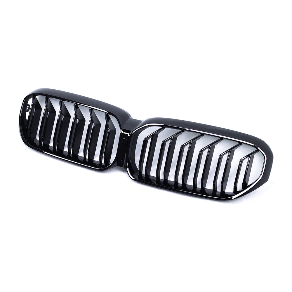 BMW G30 LCI Dual Slat Front Grilles Gloss Black 2020 - 2023
