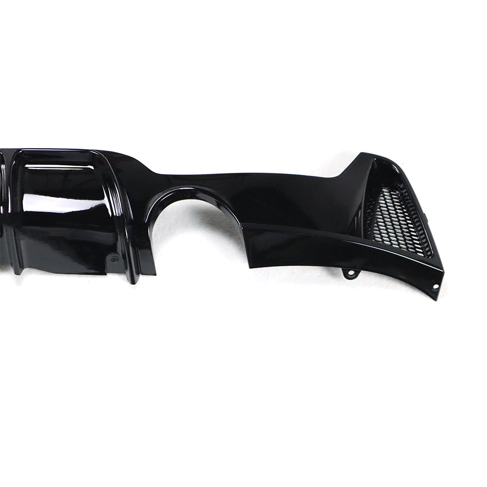 BMW MP Style Rear Diffuser Dual Gloss Black F32/F33/F36 2013 - 2020