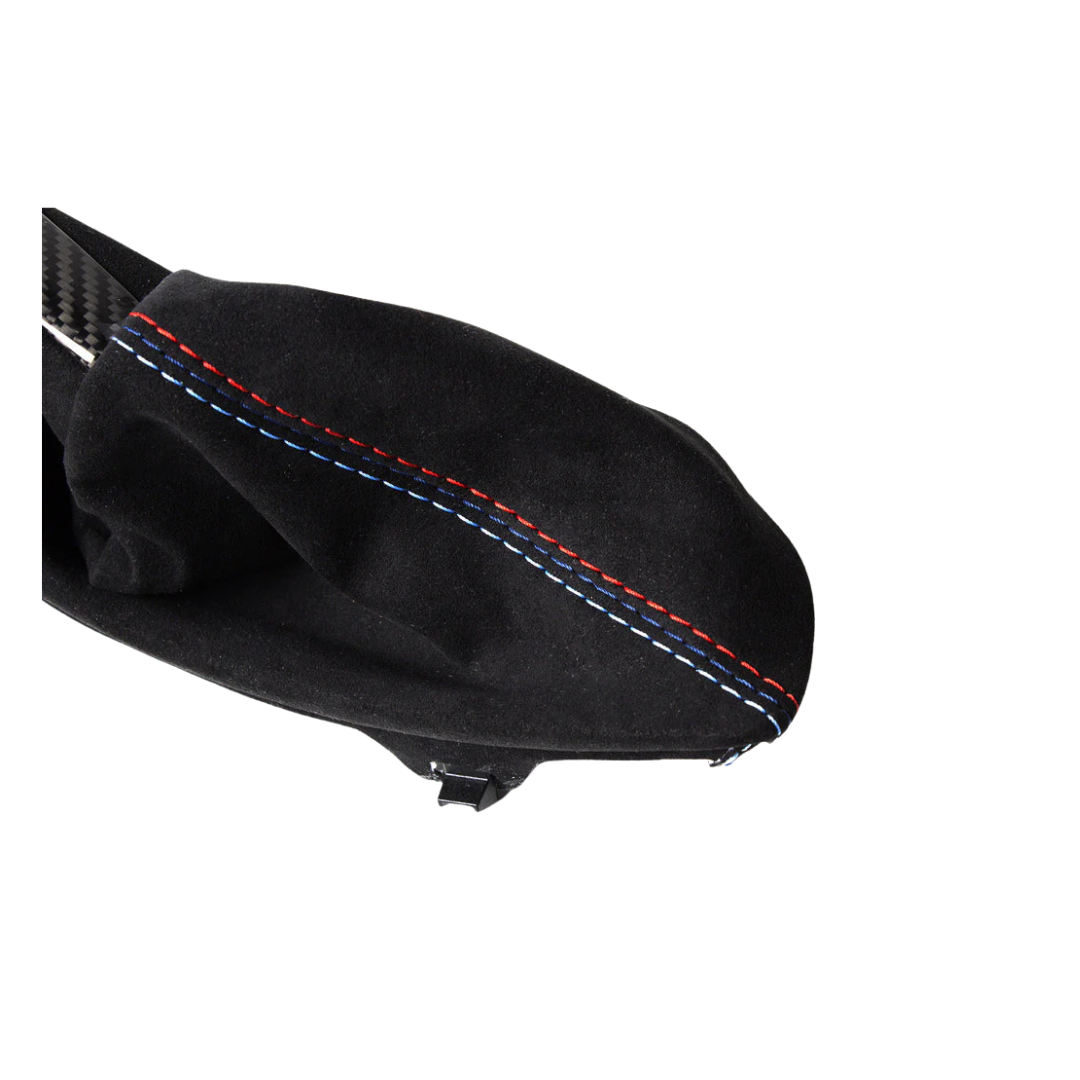 BMW F Series Carbon Fibre & Alcantara Handbrake Cover