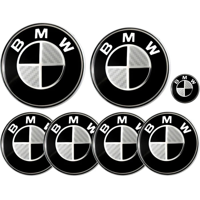 BMW Badge - Black & Grey