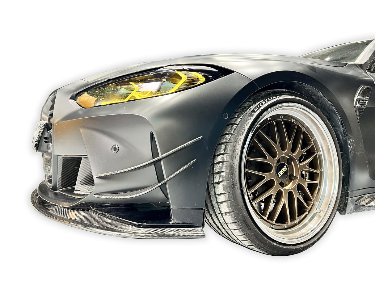 BMW AC Front Carbon Fibre Canards G80 M3 / G82 G83 M4 2021+