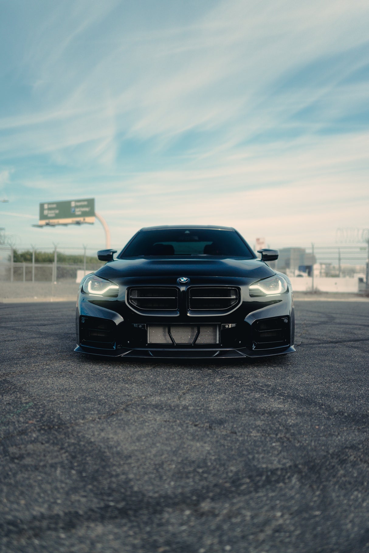 BMW Alpha N Front Grilles Carbon Fibre G87 M2 2023+