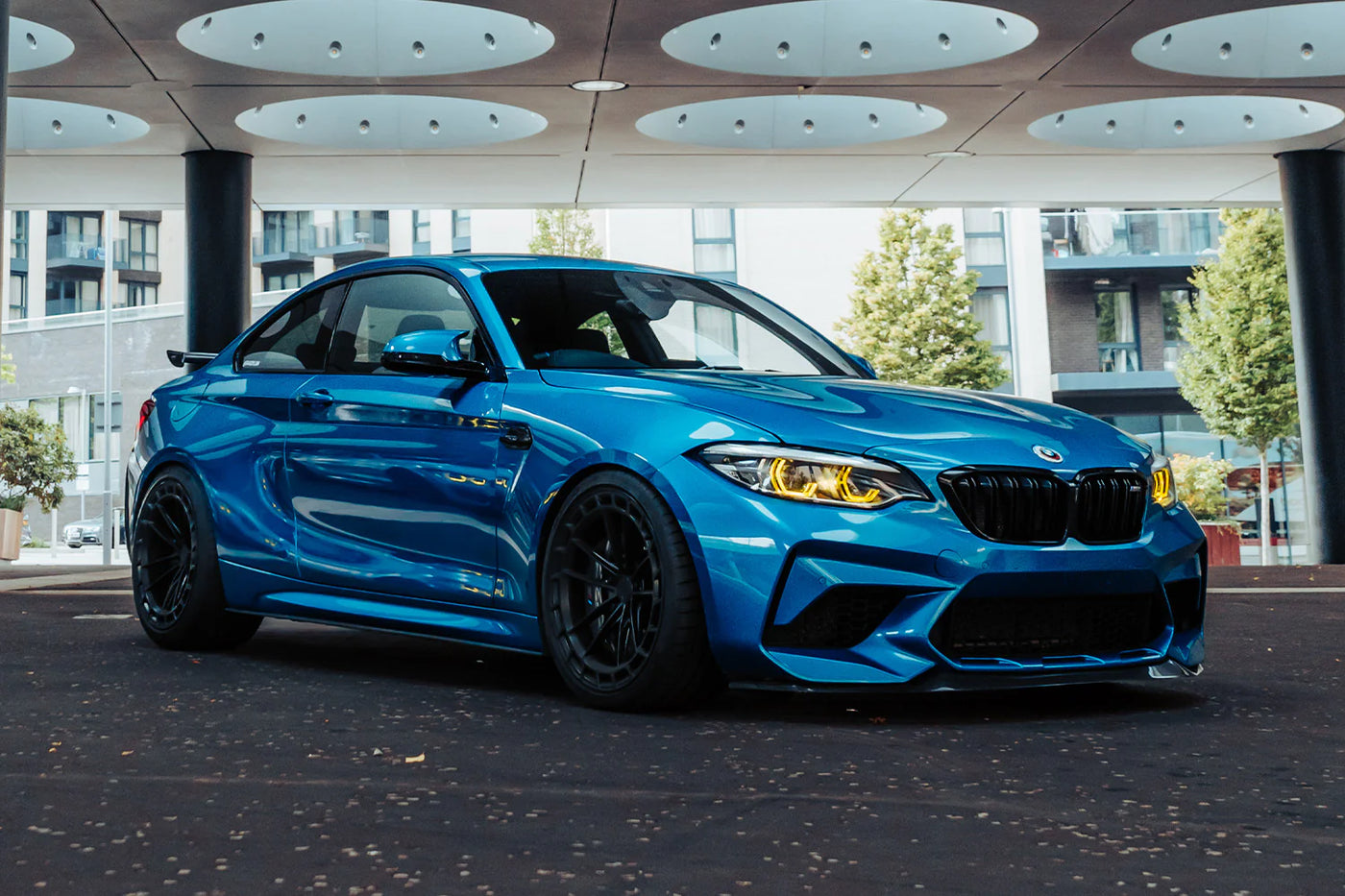 BMW M Performance Dual Slat 4 Series G22 Gloss Black Grille 2021+
