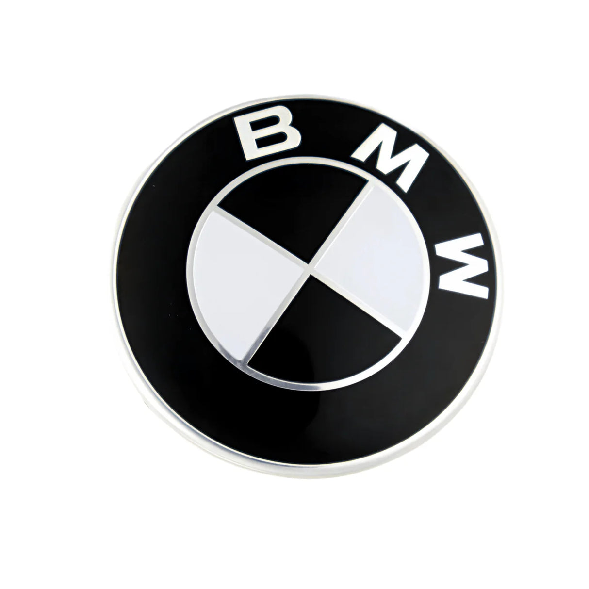 BMW Emblem Badge - Black & White
