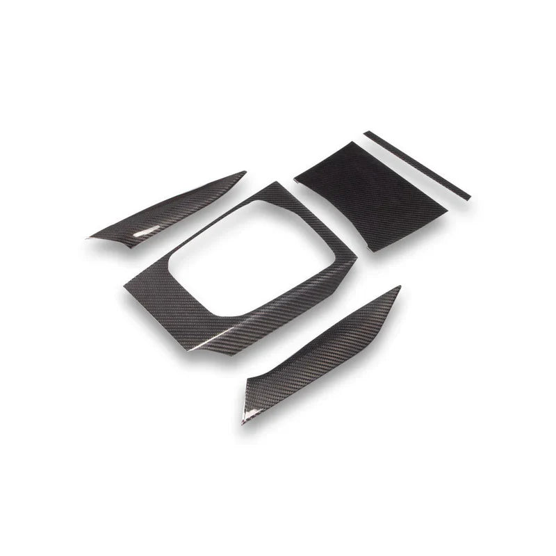 BMW Centre Console Set - G80 M3 / G20 3 Series / G82 M4 / G22 4 Series Carbon Fibre Trim 2019+