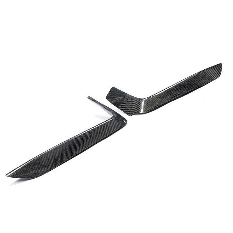 BMW Front Upper Splitters Carbon Fibre F32 F33 F36 4 Series 2013-2020
