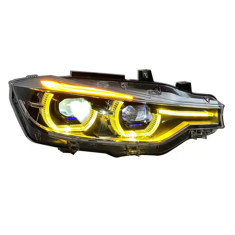 BMW F30 DUAL DRL LASER HEADLIGHTS LCI STYLE
