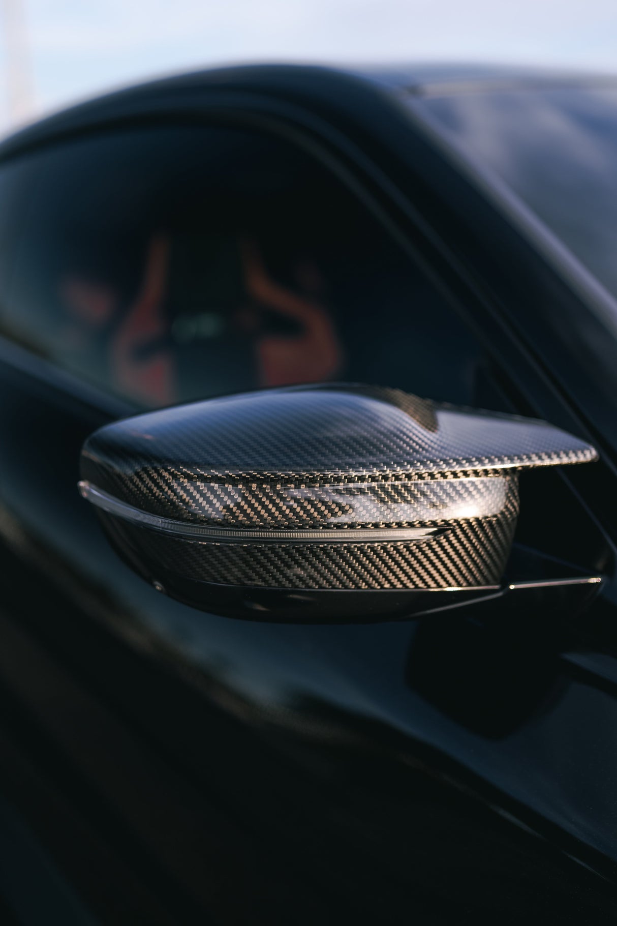 BMW M Performance Mirrors Caps Carbon Fibre G42 2 Series M240I 2022+