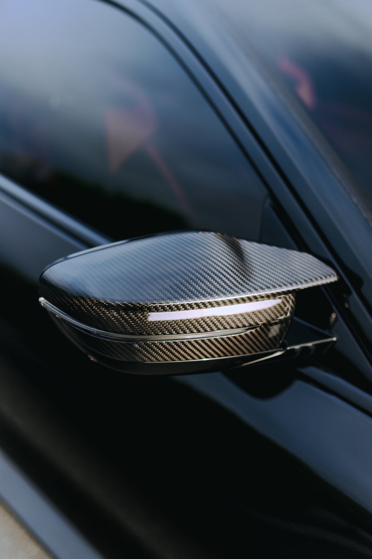 BMW M Performance Mirrors Caps Carbon Fibre G42 2 Series M240I 2022+