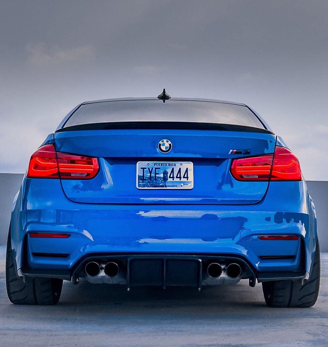 BMW M Performance Carbon Fibre Trunk Spoiler F80 M3 & F30 3 Series 2012-2019
