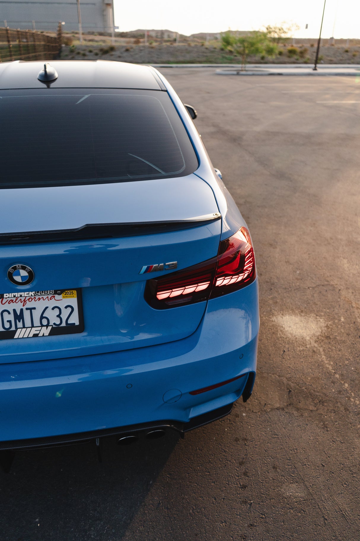 BMW PSM High Kick Carbon Fibre Trunk Spoiler F80 M3 / F30 3 Series 2012-2019
