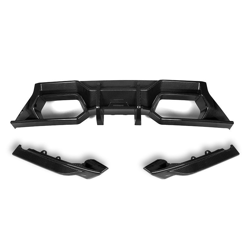 BMW SQ Style Carbon Fibre Rear Diffuser G87 M2 2023+