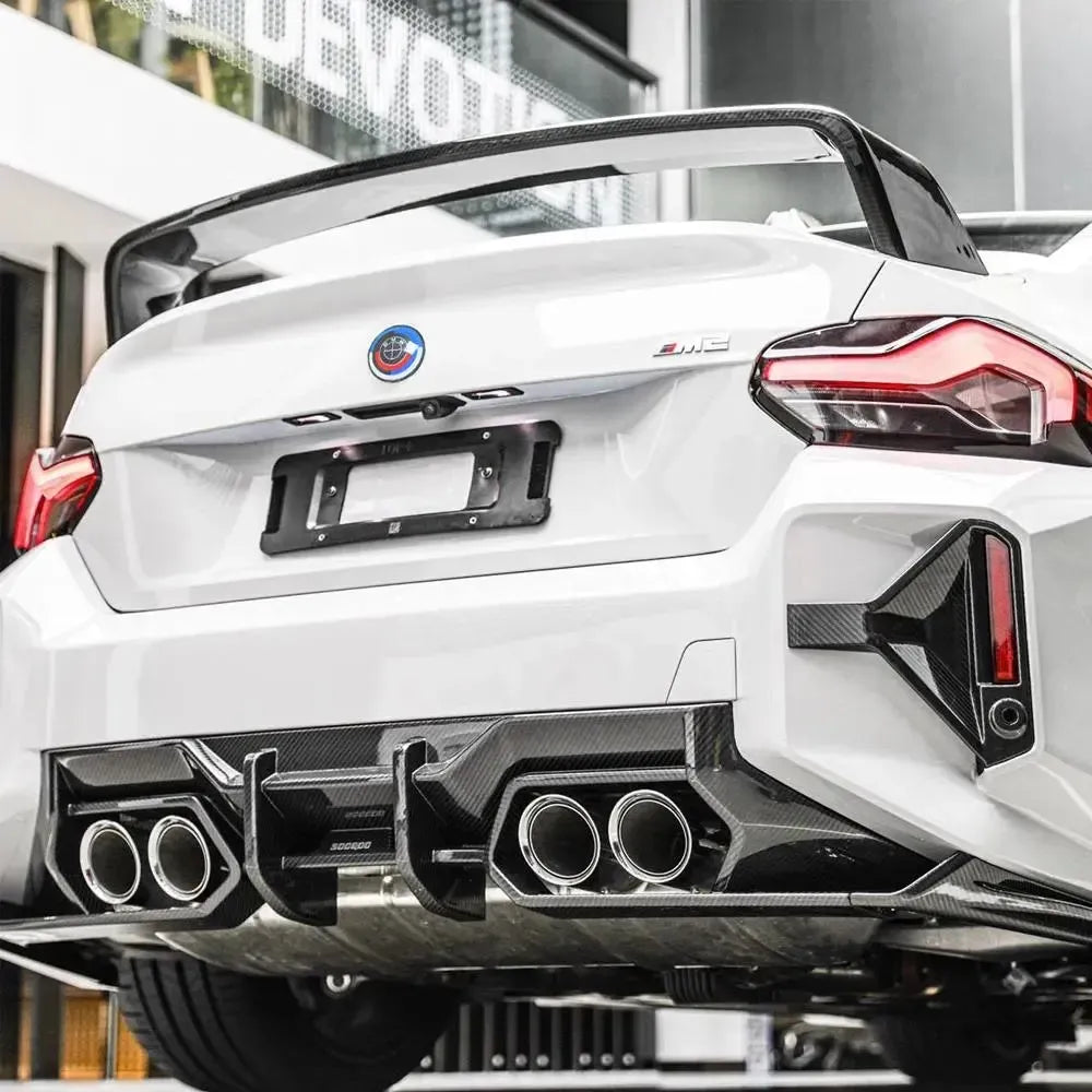 BMW SQ Style Carbon Fibre Rear Diffuser G87 M2 2023+