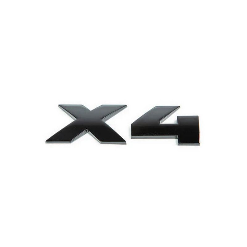 BMW Gloss Black Trunk Emblem G02 F26 X4 2018+