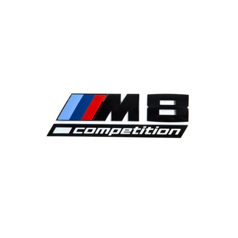 BMW Gloss Black Trunk Emblem F92 M8 Competition 2020+