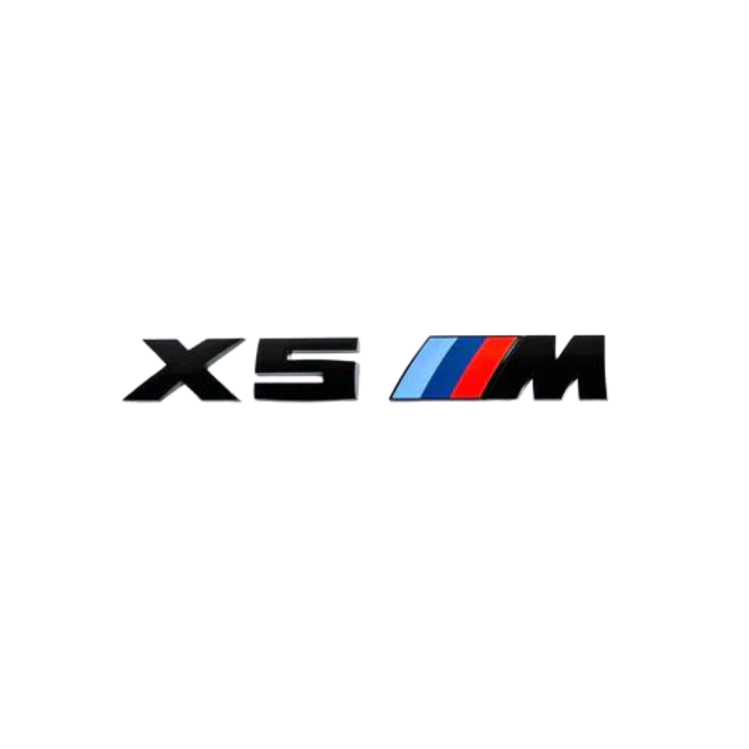 BMW Gloss Black Trunk Emblem F85 X5M