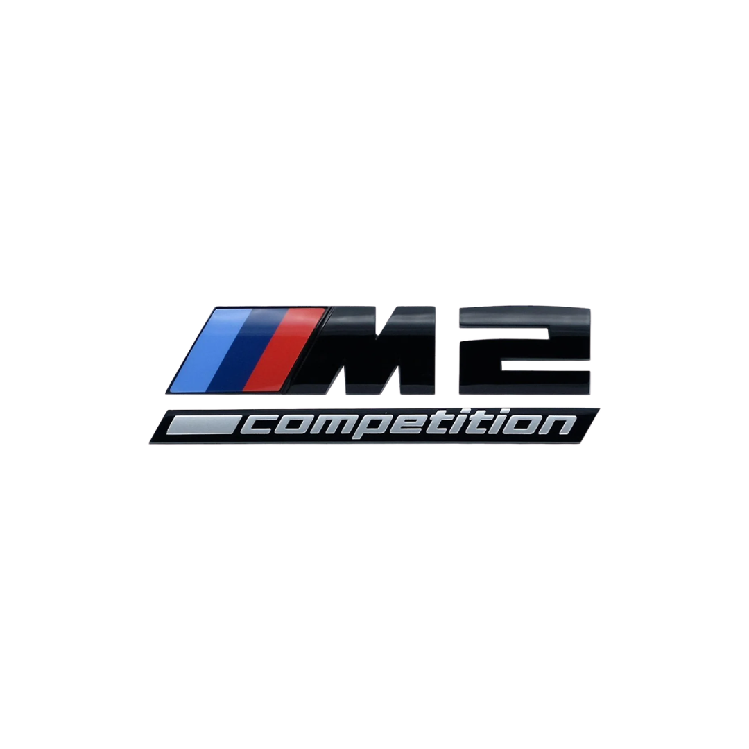 BMW Gloss Black Trunk Emblem F87 M2 Competition 2016-2021