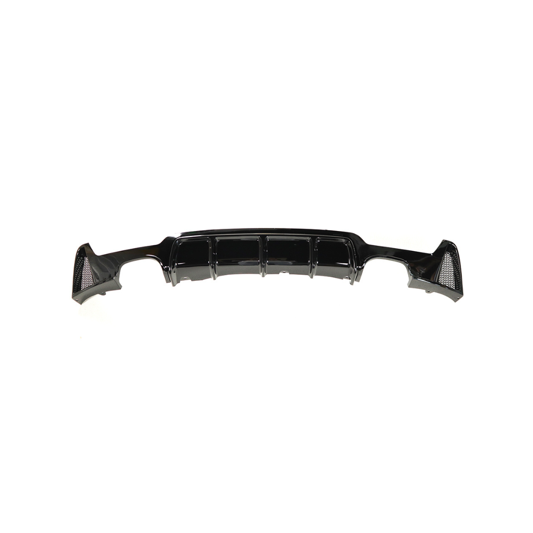 BMW MP Style Rear Diffuser Quad Gloss Black F32/F33/F36 2013 - 2020