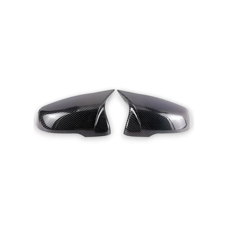 BMW Gloss Black / Look Carbon Mirror Caps 1 / 2 Series X1 / X2 F39 / F40 / F44 / F48 / F49 2015+