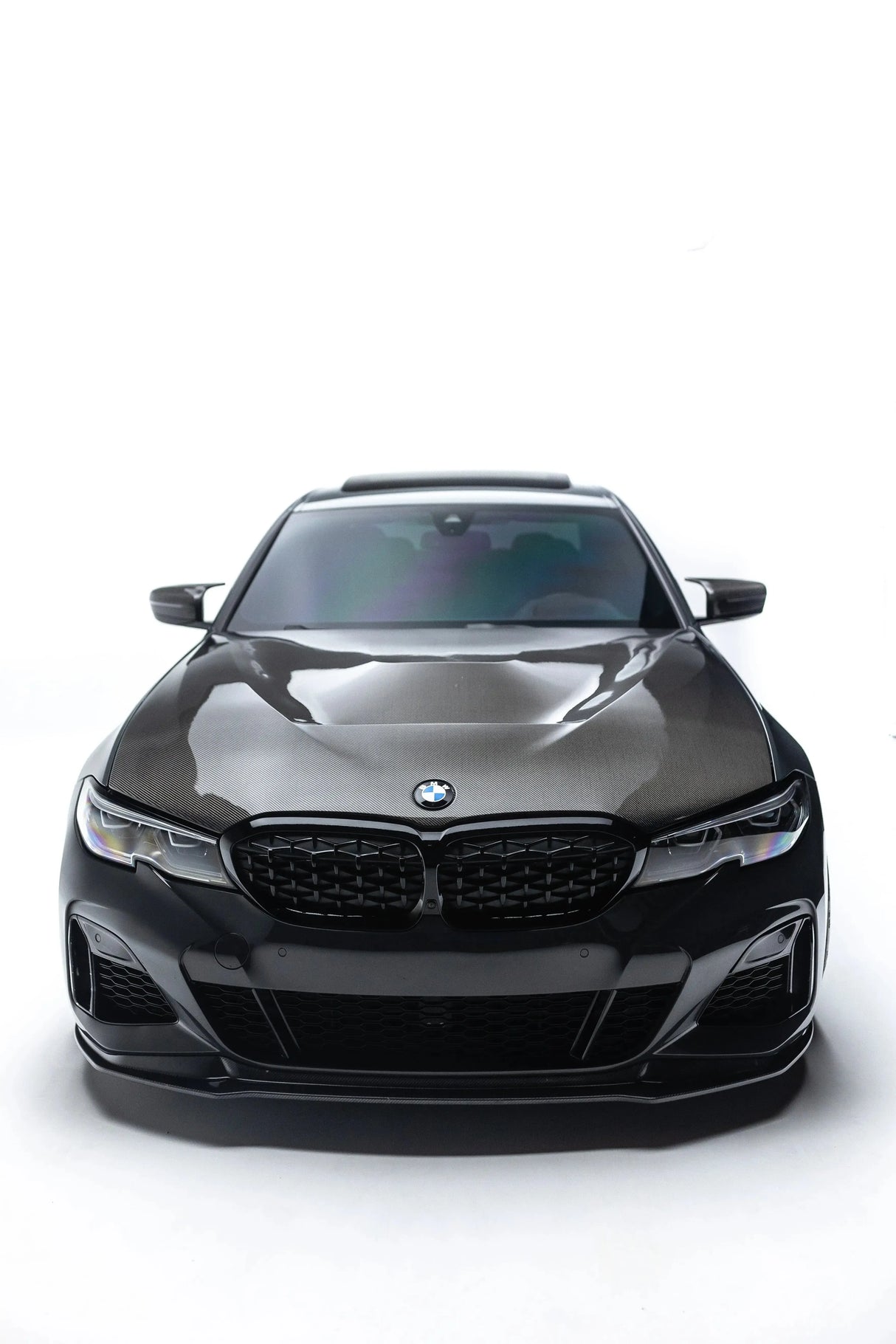 BMW V Carbon Fibre Front Lip G20 M340I 2019+