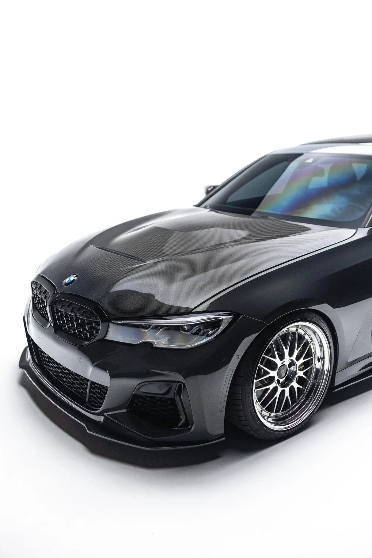 BMW V Carbon Fibre Front Lip G20 M340I 2019+