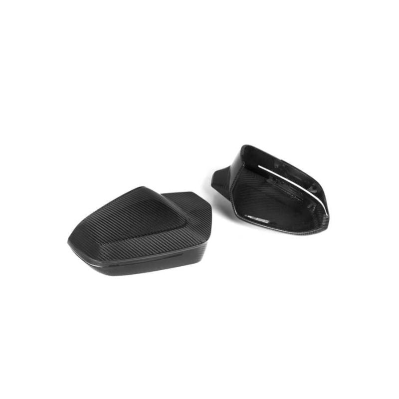 BMW M Style Dry Carbon Fibre Mirror Covers (RHD) G60 / I5 / G70 / G90 / G99 M5 2022+