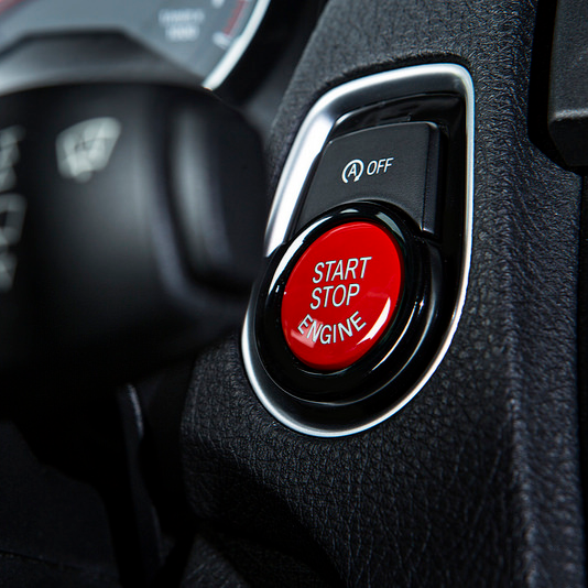 BMW Red Stop/start Button M2 F87 / M3 F80 / M4 F82 / M5 F10 / M6 F06 F12 F13 / X5M F85 / X6M F86 2010-2021