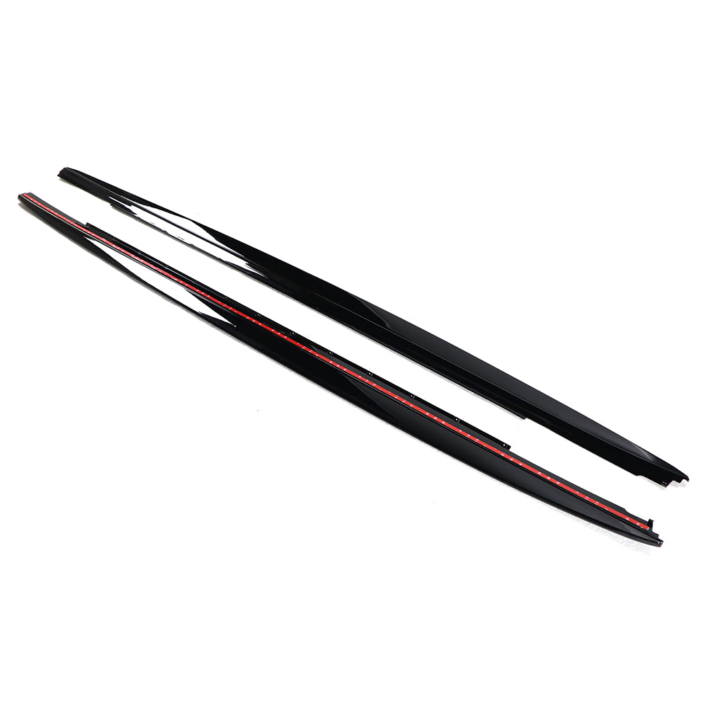 BMW G30 MP Style Side Skirts Gloss Black 2017 - 2023