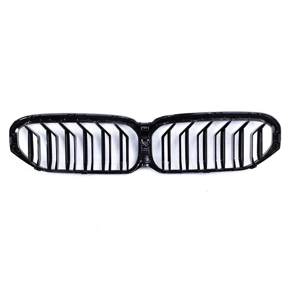 BMW G30 LCI Dual Slat Front Grilles Gloss Black 2020 - 2023