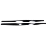 BMW MP Style Side Skirts Gloss Black F32/F33/F36 2013 - 2020