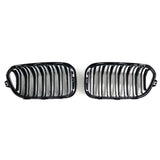 BMW F20/F21 Dual Slat Front Grilles Gloss Black 2015 - 2019