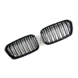 BMW F20/F21 Dual Slat Front Grilles Gloss Black 2015 - 2019