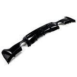 BMW MP Style Rear Diffuser Dual Gloss Black F32/F33/F36 2013 - 2020
