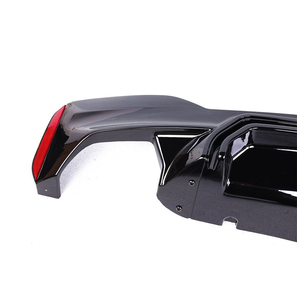 BMW G30 CS Style Rear Diffuser Gloss Black 2017 - 2023