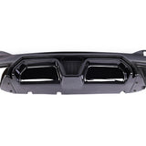 BMW G30 CS Style Rear Diffuser Gloss Black 2017 - 2023