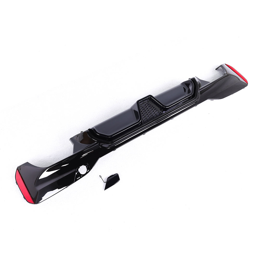 BMW G30 CS Style Rear Diffuser Gloss Black 2017 - 2023