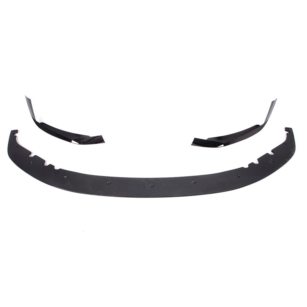 BMW G30 MP Style Front Lip Gloss Black 2017 - 2020
