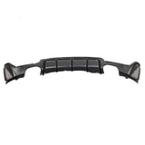 BMW MP Style Rear Diffuser Quad Gloss Black F32/F33/F36 2013 - 2020
