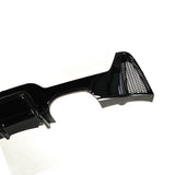 BMW MP Style Rear Diffuser Quad Gloss Black F32/F33/F36 2013 - 2020