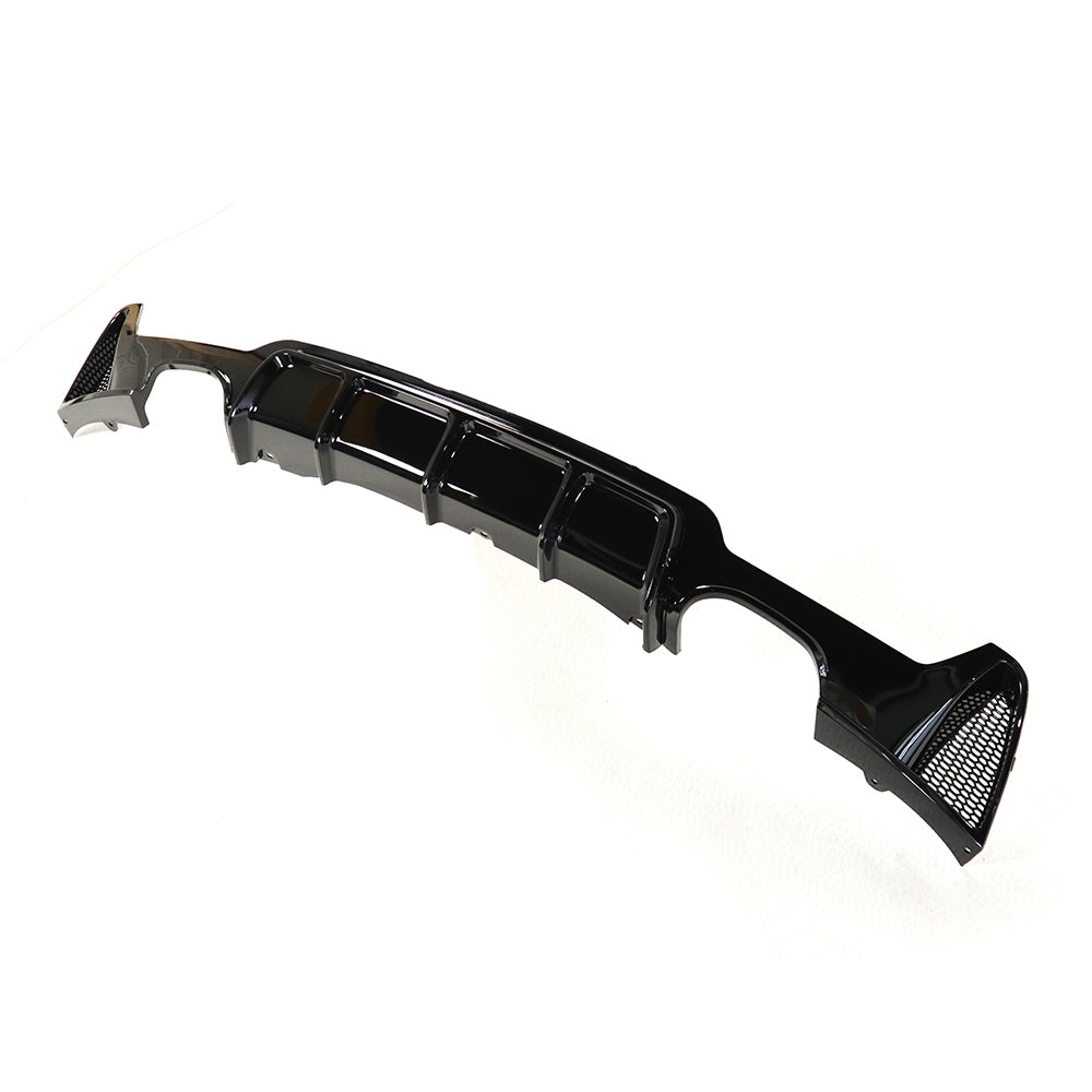 BMW MP Style Rear Diffuser Quad Gloss Black F32/F33/F36 2013 - 2020