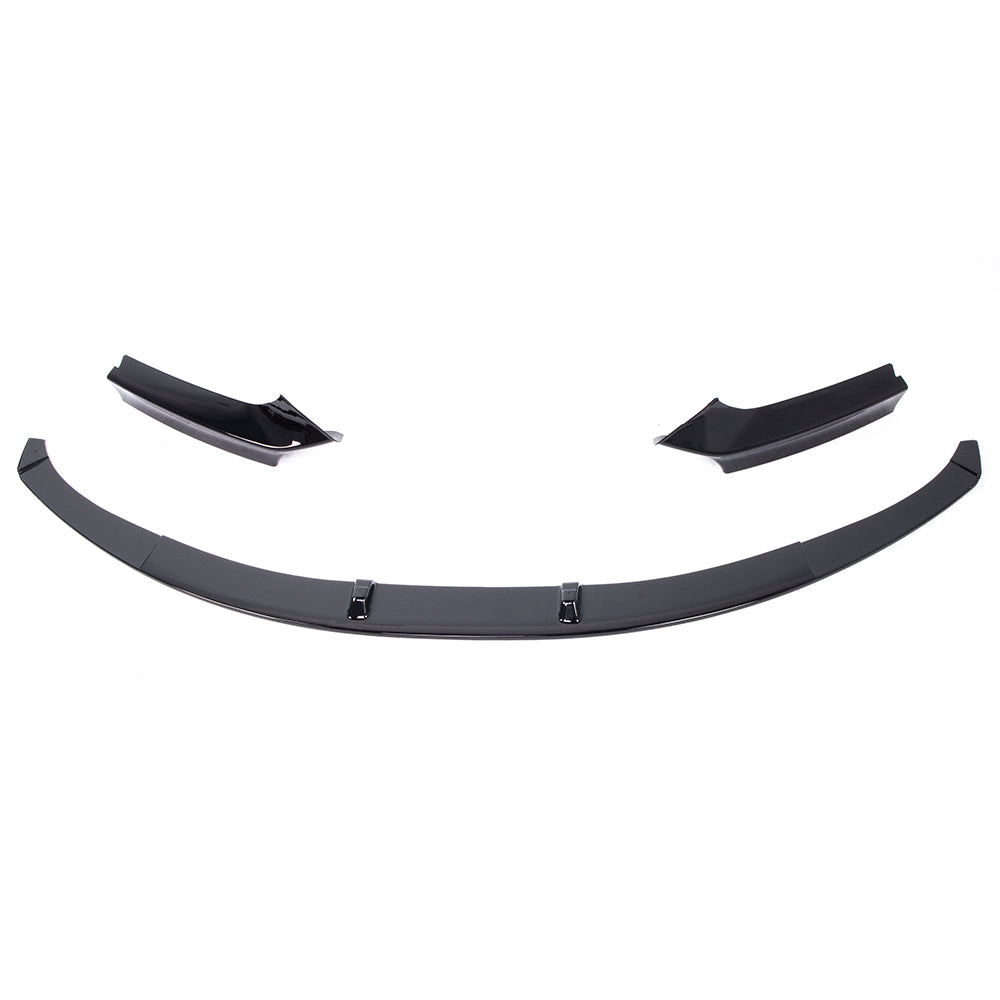 BMW F22/F23 MP Style Front Lip Gloss Black 2014 - 2019