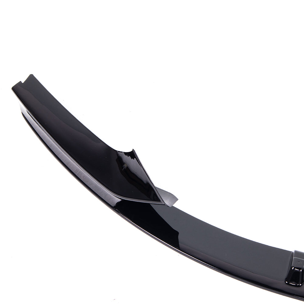 BMW F22/F23 MP Style Front Lip Gloss Black 2014 - 2019