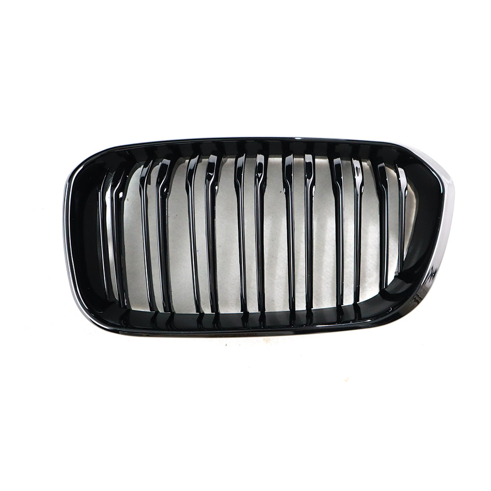 BMW F20/F21 Dual Slat Front Grilles Gloss Black 2015 - 2019