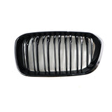 BMW F20/F21 Dual Slat Front Grilles Gloss Black 2015 - 2019