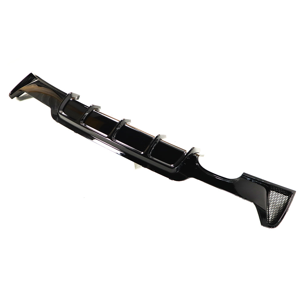 BMW MP Style Rear Diffuser Twin Gloss Black F32/F33/F36 2013 - 2020