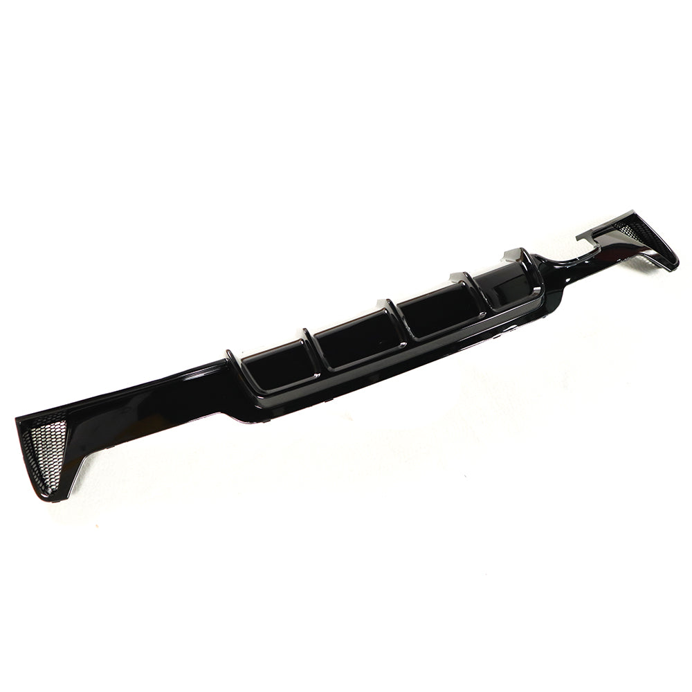 BMW MP Style Rear Diffuser Twin Gloss Black F32/F33/F36 2013 - 2020
