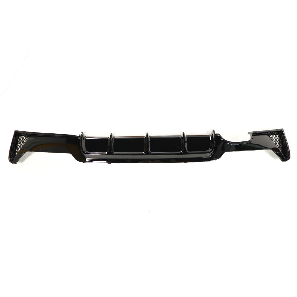 BMW MP Style Rear Diffuser Twin Gloss Black F32/F33/F36 2013 - 2020