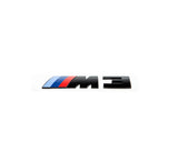 BMW M3 Badge Gloss Black Trunk Emblem F80 M3 2014-2018