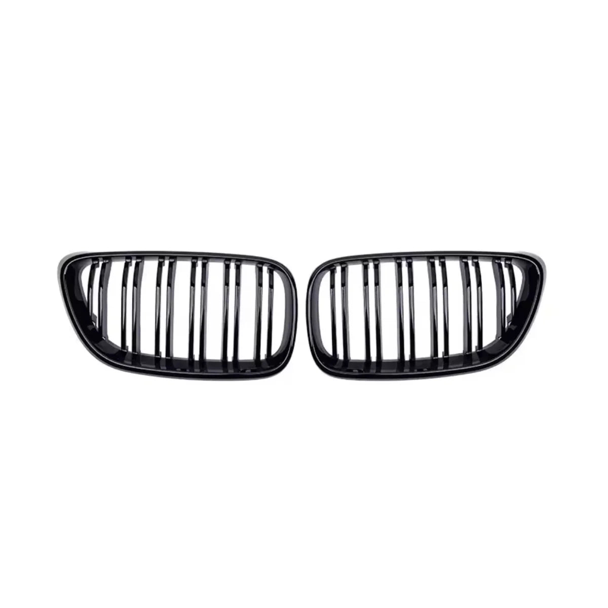 BMW F22/F23 Dual Slat Front Grilles Gloss Black 2014 - 2019