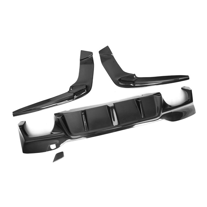 BMW 3D Carbon Fibre Rear Diffuser F90 M5 / G30 5 Series 2017-2023